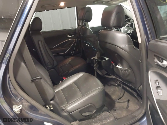 2017 Hyundai Santa Fe Limited Ultimate with VIN KM8SRDHF6HU206583, listed as a IAAI auction lot 41344261 with 167,766 mi miles. Bid and sale history available at carsss.com. Image 8.