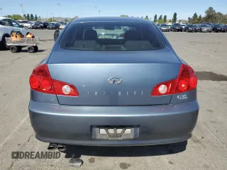 2006 Infiniti G35 with VIN JNKCV51E26M521923, listed as a Copart auction lot 55790825 with 138,525 mi miles and Clean Title. Bid and sale history available at carsss.com. Image 6.
