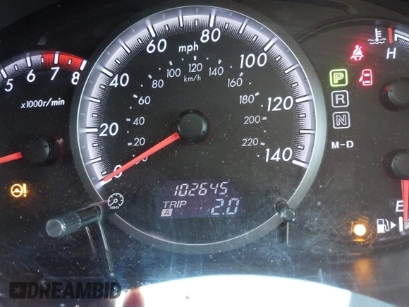 2008 Mazda 5 Sport with VIN JM1CR293480307954, listed as a IAAI auction lot 41775941 with 102,645 mi miles. Bid and sale history available at carsss.com. Image 7.