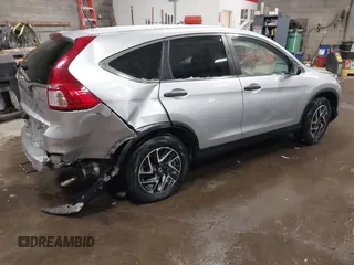 2016 Honda CR-V SE with VIN 2HKRM4H43GH696134, listed as a IAAI auction lot 41338376 with Not Provided miles and . Bid and sale history available at carsss.com. Image 4.