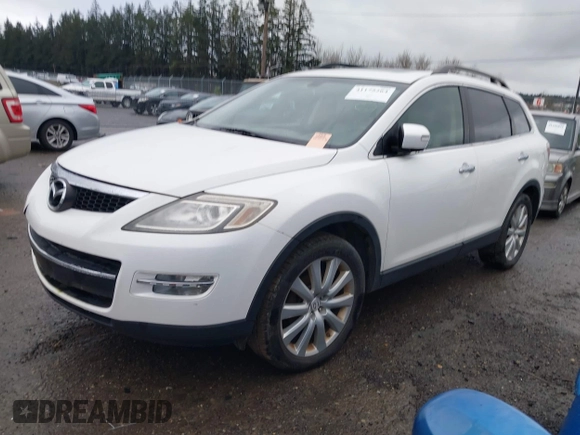 2008 Mazda CX-9 Grand Touring with VIN JM3TB38AX80123247, listed as a IAAI auction lot 41175264 with 166,390 mi miles. Bid and sale history available at carsss.com. Image 2.