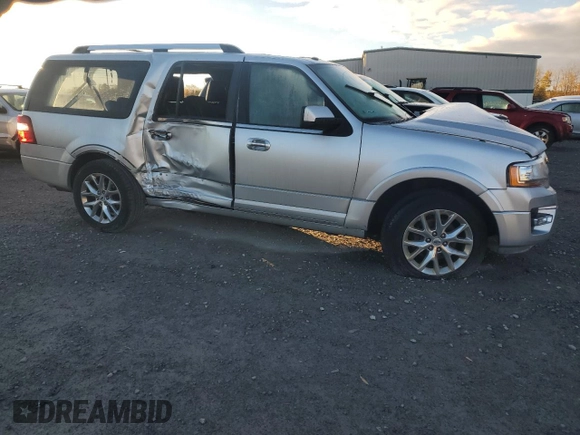 2017 Ford Expedition Max Limited with VIN 1FMJK2AT5HEA43276, listed as a Copart auction lot 76600014 with Not Provided miles and Salvage Title. Bid and sale history available at carsss.com. Image 4.