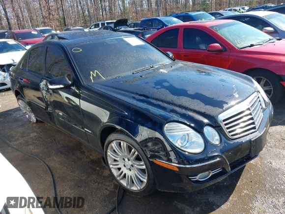 2007 Mercedes-Benz E-Class 3.5L with VIN WDBUF87X97B182554, listed as a IAAI auction lot 41815015 with 1 mi miles. Bid and sale history available at carsss.com. Image 1.