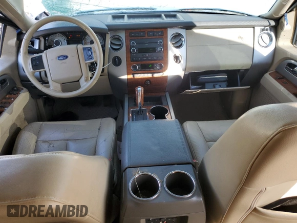 2010 Ford Expedition EL Eddie Bauer with VIN 1FMJK1J52AEB19313, listed as a Copart auction lot 41501585 with 112,183 mi miles and Salvage Title. Bid and sale history available at carsss.com. Image 8.