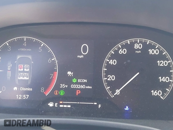 2024 Honda Civic Sport with VIN 2HGFE2F53RH507866, listed as a IAAI auction lot 41240327 with 33,260 mi miles and . Bid and sale history available at DreamBid. Image 15.