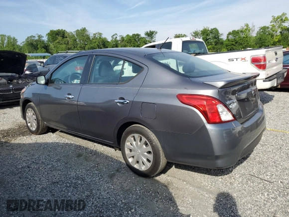 2016 Nissan Versa SV with VIN 3N1CN7AP3GL904900, listed as a Copart auction lot 55420655 with 134,521 mi miles and Salvage title. Bid and sale history available at DreamBid. Image 2.