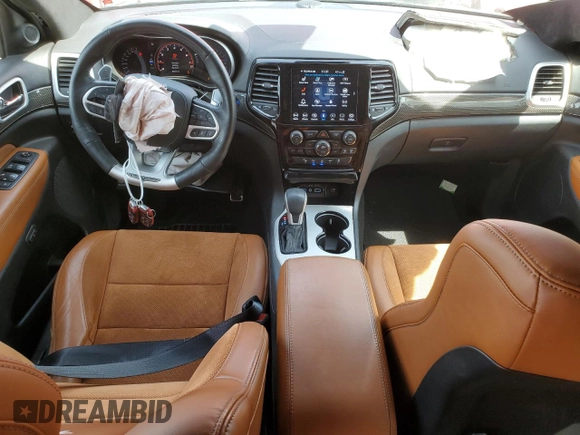 2020 Jeep Grand Cherokee Trackhawk with VIN 1C4RJFN93LC225854, listed as a Copart auction lot 51294664 with 8,043 mi miles and . Bid and sale history available at DreamBid. Image 8.