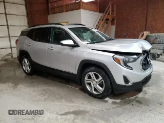 2018 GMC Terrain SLE with VIN 3GKALMEV5JL340714, listed as a Copart auction lot 50564855 with 85,120 mi miles and Salvage Title. Bid and sale history available at DreamBid. Image 4.
