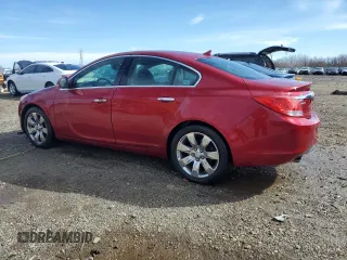 2012 Buick Regal Turbo Premium 1 with VIN 2G4GS5EV3C9210270, listed as a Copart auction lot 49431865 with 129,996 mi miles and Salvage title. Bid and sale history available at DreamBid. Image 2.
