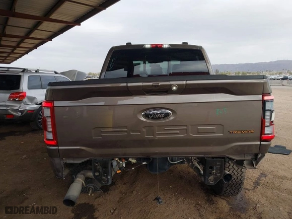 2022 Ford F-150 XL with VIN 1FTEW1E86NFA89134, listed as a IAAI auction lot 41561854 with 33,862 mi miles. Bid and sale history available at carsss.com. Image 16.