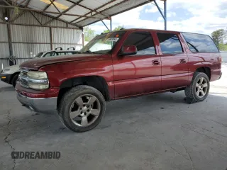 2003 Chevrolet Suburban LT z VIN 1GNFK16Z63J251417, wystawiony jako Copart lot #53603865 z przebiegiem Nie podano mil oraz Szkoda całkowita • Salvage title. Historia ofert i sprzedaży dostępna na DreamBid. Obrazek 1.