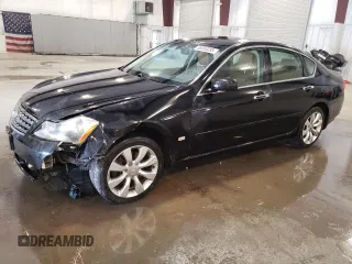 2007 Infiniti M x with VIN JNKAY01F37M452283, listed as a Copart auction lot 50053285 with 199,225 mi miles and Salvage Title. Bid and sale history available at carsss.com. Image 1.