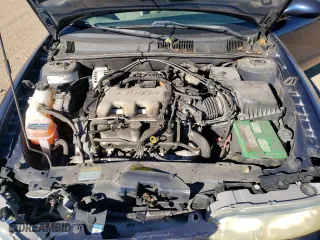 2001 Oldsmobile Alero GL2 with VIN 1G3NL12E11C225250, listed as a Copart auction lot 76250644 with 139,687 mi miles and Salvage Title. Bid and sale history available at carsss.com. Image 11.