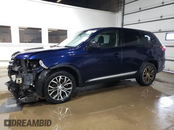 2018 Mitsubishi Outlander ES with VIN JA4AZ3A38JZ058630, listed as a Copart auction lot 57361235 with 126,132 mi miles and Clean title. Bid and sale history available at DreamBid. Image 1.