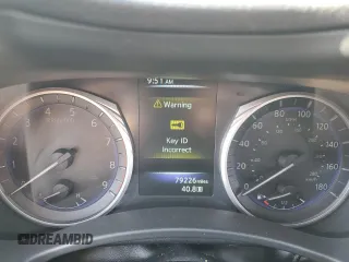2017 Infiniti Q50 3.0t Premium with VIN JN1EV7ARXHM839092, listed as a Copart auction lot 47545185 with 79,226 mi miles and Salvage Title. Bid and sale history available at carsss.com. Image 9.
