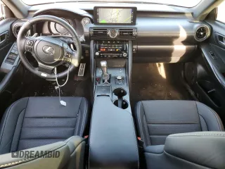 2024 Lexus IS 350 F Sport with VIN JTHGZ1E29R5033467, listed as a Copart auction lot 84226104 with 6,999 mi miles and Salvage title. Bid and sale history available at DreamBid. Image 8.