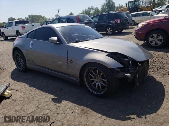 2008 Nissan 350Z with VIN JN1BZ34D48M701127, listed as a Copart auction lot 55775165 with 104,975 mi miles and Non Repairable. Bid and sale history available at carsss.com. Image 4.