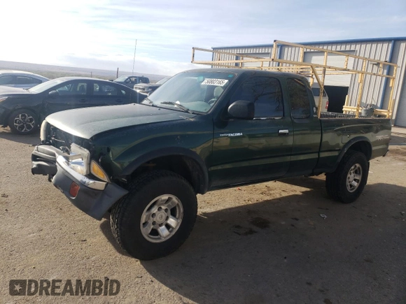 2000 Toyota Tacoma PreRunner with VIN 4TASM92N0YZ651688, listed as a Copart auction lot 50803165 with 116,481 mi miles and Salvage title. Bid and sale history available at DreamBid. Image 1.