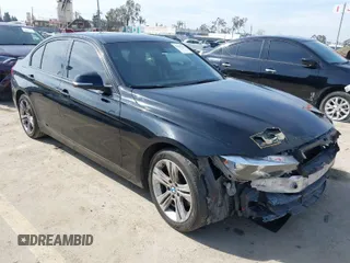 2016 BMW 3 Series 328i with VIN WBA8E9C58GK645880, listed as a IAAI auction lot 41601272 with 163,579 mi miles and . Bid and sale history available at DreamBid. Image 1.