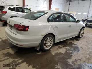 2017 Volkswagen Jetta 1.4T S with VIN 3VW167AJXHM324906, listed as a Copart auction lot 47928385 with 167,977 mi miles and Salvage Title. Bid and sale history available at carsss.com. Image 3.