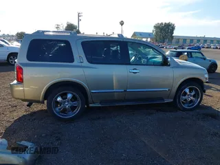 2005 Infiniti QX56 with VIN 5N3AA08C65N805580, listed as a IAAI auction lot 42009147 with 124,937 mi miles and . Bid and sale history available at carsss.com. Image 14.