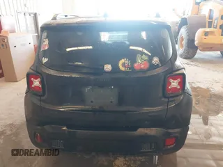 2017 Jeep Renegade Latitude with VIN ZACCJBBB4HPF21586, listed as a IAAI auction lot 41563503 with 134,606 mi miles. Bid and sale history available at carsss.com. Image 16.