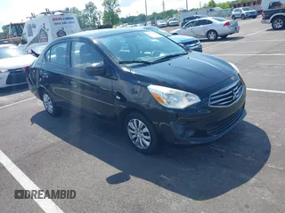 2018 Mitsubishi Mirage ES with VIN ML32F3FJ3JHF04821, listed as a IAAI auction lot 42733344 with 115,867 mi miles and . Bid and sale history available at DreamBid. Image 1.