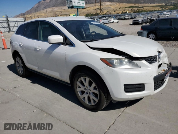 2007 Mazda CX-7 Sport with VIN JM3ER293570159750, listed as a Copart auction lot 73824094 with 106,272 mi miles and Salvage Title. Bid and sale history available at carsss.com. Image 4.