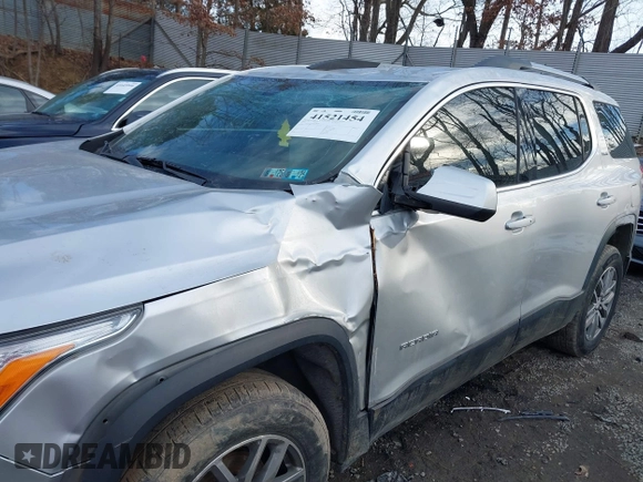 2017 GMC Acadia SLE with VIN 1GKKNSLA1HZ318876, listed as a IAAI auction lot 41521454 with 97,053 mi miles. Bid and sale history available at carsss.com. Image 6.
