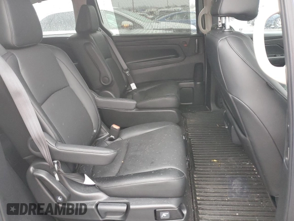 2025 Honda Odyssey EX-L with VIN 5FNRL6H61SB011863, listed as a Copart auction lot 80613394 with 3,737 mi miles and Clean Title. Bid and sale history available at carsss.com. Image 11.