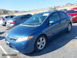 2007 Honda Civic Sdn EX with VIN 2HGFA16867H505753, listed as a IAAI auction lot 41545616 with 170,206 mi miles. Bid and sale history available at carsss.com. Image 2.