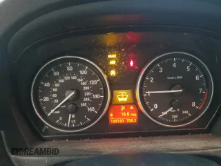 2007 BMW 3 Series 335xi with VIN WBAVD53527A007614, listed as a Copart auction lot 80971994 with 130,120 mi miles and Salvage Title. Bid and sale history available at carsss.com. Image 9.