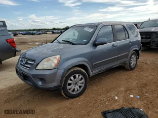 2006 Honda CR-V EX SE with VIN JHLRD78976C057555, listed as a Copart auction lot 50939555 with 276,112 mi miles and Salvage Title. Bid and sale history available at carsss.com. Image 1.