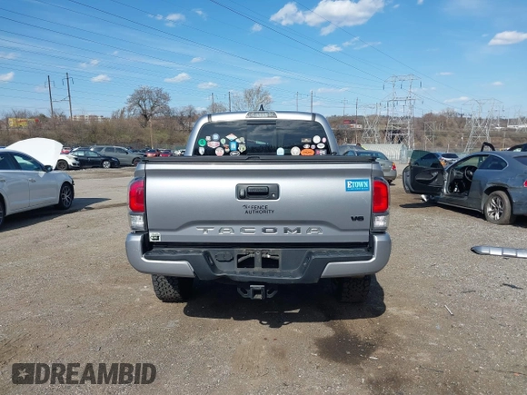 2020 Toyota Tacoma SR5 with VIN 3TMCZ5AN3LM320411, listed as a IAAI auction lot 41838498 with 50,252 mi miles and . Bid and sale history available at DreamBid. Image 17.