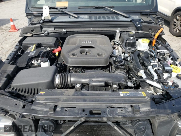 2022 Jeep Wrangler Unlimited Sahara с VIN 1C4JJXP68NW238204, выставлен на аукционе Copart как лот 49292205 с пробегом 35 058 миль миль и Списание • Salvage title. История ставок и продаж доступна на DreamBid. Изображение 12.