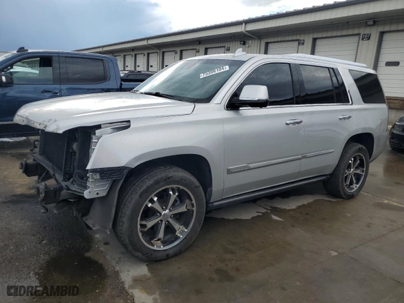 2016 Cadillac Escalade Premium Collection with VIN 1GYS4CKJ8GR179084, listed as a Copart auction lot 75396104 with 146,843 mi miles and Salvage Title. Bid and sale history available at carsss.com. Image 1.