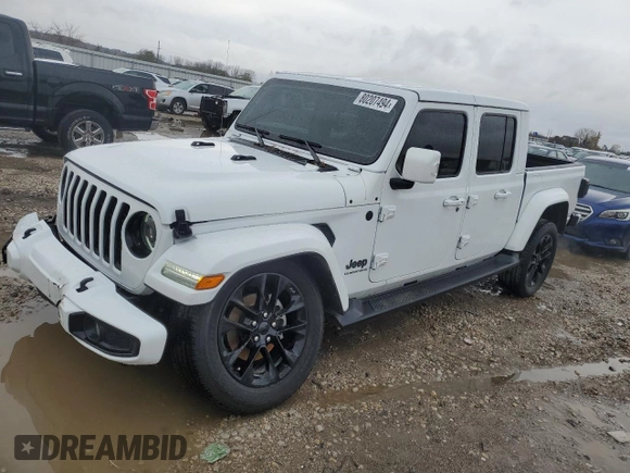 2023 Jeep Gladiator Overland z VIN 1C6HJTFG0PL564950, wystawiony jako Copart lot #80207494 z przebiegiem 28 058 mil mil oraz Szkoda całkowita • Salvage title. Historia ofert i sprzedaży dostępna na DreamBid. Obrazek 1.