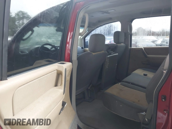 2004 Nissan Titan LE with VIN 1N6AA07A24N516656, listed as a IAAI auction lot 41539346 with 238,549 mi miles and . Bid and sale history available at DreamBid. Image 8.