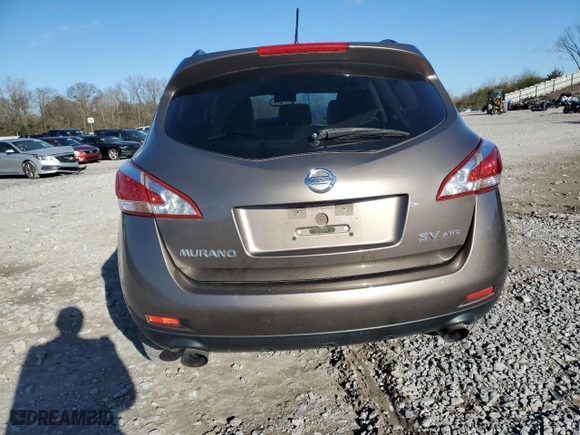 2014 Nissan Murano S with VIN JN8AZ1MW9EW511391, listed as a Copart auction lot 50303065 with 165,403 mi miles and Salvage Title. Bid and sale history available at carsss.com. Image 6.