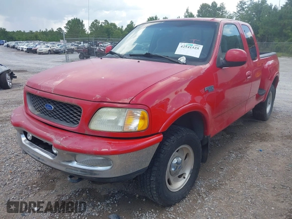 1997 Ford F-150 with VIN 1FTDX08W2VKC17809, listed as a IAAI auction lot 42541525 with 143,963 mi miles and . Bid and sale history available at DreamBid. Image 6.