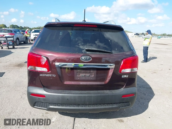 2012 Kia Sorento EX with VIN 5XYKU3A67CG224950, listed as a IAAI auction lot 41523784 with 113,930 mi miles. Bid and sale history available at carsss.com. Image 16.
