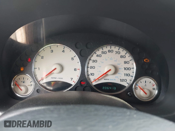 2004 Jeep Liberty Limited with VIN 1J4GK58K94W283166, listed as a IAAI auction lot 42154061 with 206,413 mi miles. Bid and sale history available at carsss.com. Image 7.