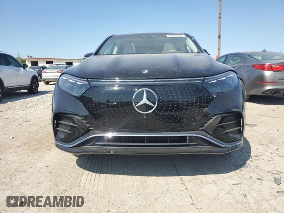 2023 Mercedes-Benz EQS with VIN 4JGDM4EB5PA026164, listed as a Copart auction lot 70191564 with 7,781 mi miles and Salvage Title. Bid and sale history available at carsss.com. Image 5.