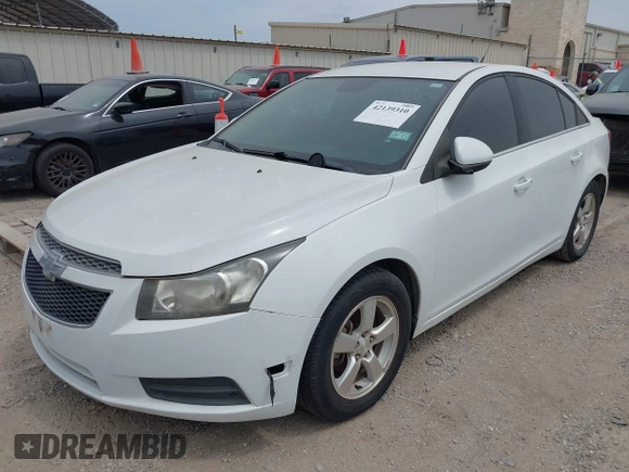2013 Chevrolet Cruze 1LT with VIN 1G1PC5SB3D7211314, listed as a IAAI auction lot 42139310 with 161,723 mi miles and . Bid and sale history available at DreamBid. Image 2.