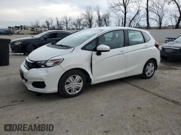 2019 Honda Fit LX with VIN 3HGGK5G47KM719116, listed as a Copart auction lot 87087244 with 40,108 mi miles and Salvage Title. Bid and sale history available at DreamBid. Image 1.