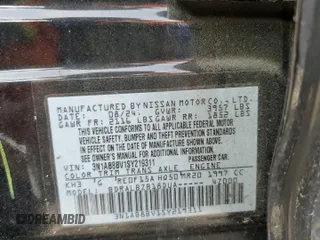 2025 Nissan Sentra S z VIN 3N1AB8BV1SY219311, wystawiony jako Copart lot #56207505 z przebiegiem 11 470 mil mil oraz Szkoda całkowita • Salvage title. Historia ofert i sprzedaży dostępna na DreamBid. Obrazek 12.