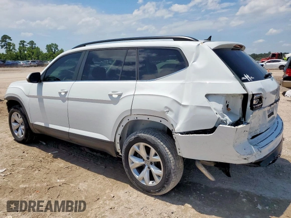 2020 Volkswagen Atlas S с VIN 1V2AP2CA6LC501444, выставлен на аукционе Copart как лот 60483775 с пробегом 80 795 миль миль и Списание • Salvage title. История ставок и продаж доступна на DreamBid. Изображение 2.