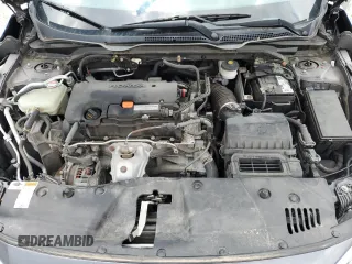 2017 Honda Civic LX with VIN 19XFC2F55HE070967, listed as a Copart auction lot 58773025 with 81,177 mi miles and Salvage title. Bid and sale history available at DreamBid. Image 11.