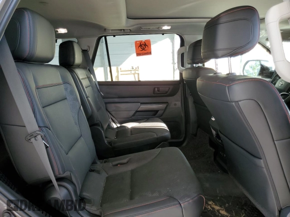 2023 Toyota Sequoia SR5 with VIN 7SVAAABA2PX015412, listed as a Copart auction lot 69880554 with 10,016 mi miles and Salvage Title. Bid and sale history available at carsss.com. Image 11.