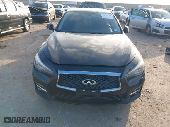 2017 Infiniti Q50 2.0t with VIN JN1CV7AP6HM642216, listed as a IAAI auction lot 41362110 with 99,542 mi miles and . Bid and sale history available at carsss.com. Image 13.